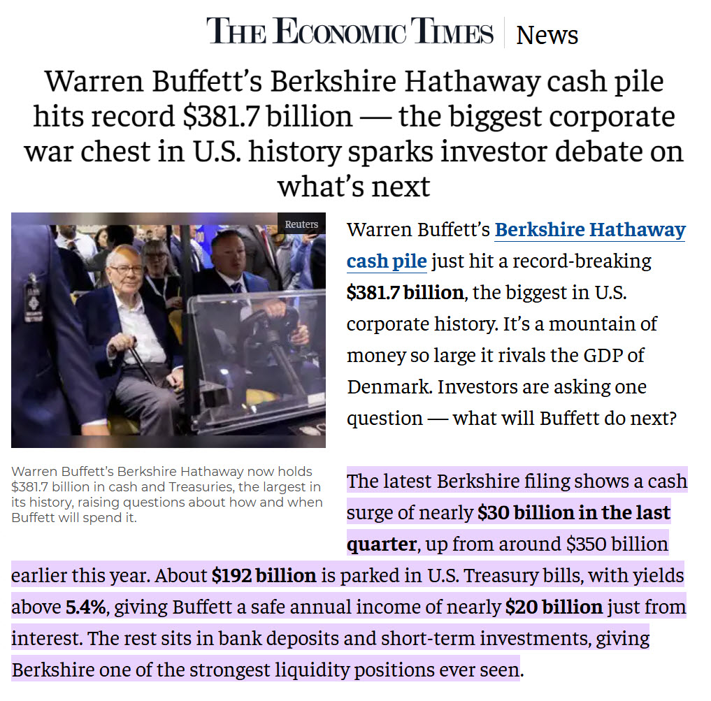 за квартал сума грошових коштів зросла на 30 мільярдів доларів